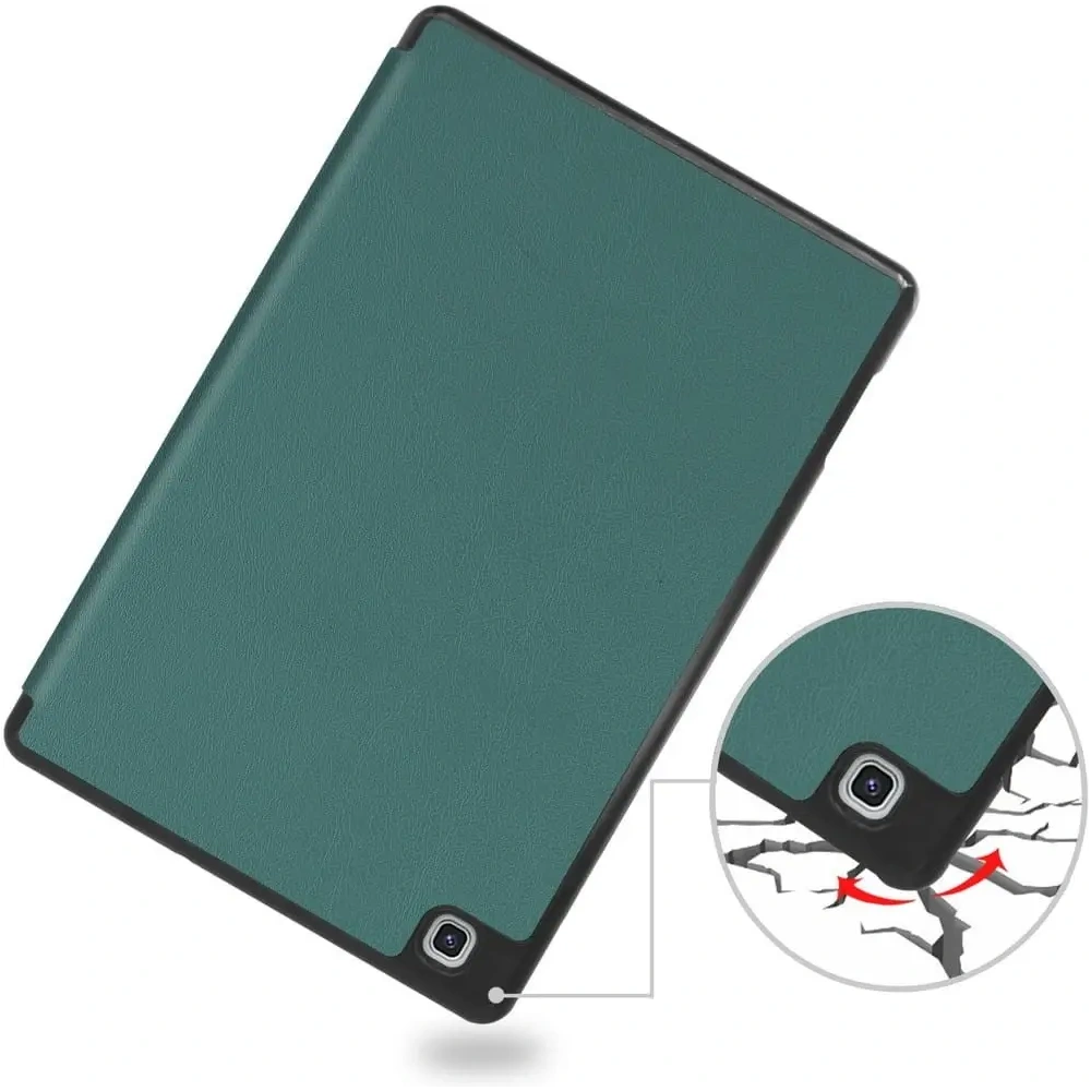 Hurtownia GSM - Etui Bizon Case Tab Lizard do Samsung Galaxy Tab S6 Lite 2024/2022/2020 tmavě zelené - BIZ1764 - {ean13} - Hurt
