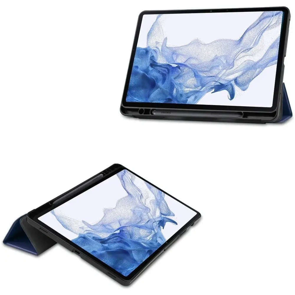 Hurtownia GSM - Etui Bizon Case Tab Lizard do Samsung Galaxy Tab S8 / S7 modré - BIZ1765 - {ean13} - Hurt