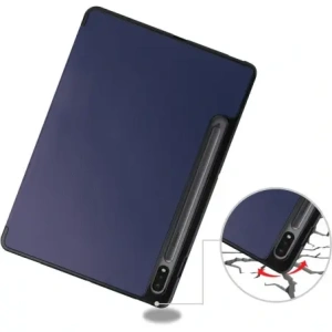 Hurtownia GSM - Bizon Case Tab Lizard Samsung Galaxy Tab S8 / S7 sötétkék - BIZ1765 - {ean13} - Hurt