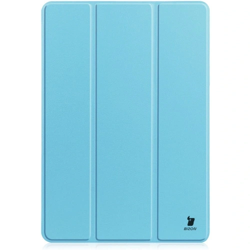 Etui Bizon Case Tab Lizard do Samsung Galaxy Tab S8 / S7 błękitne
