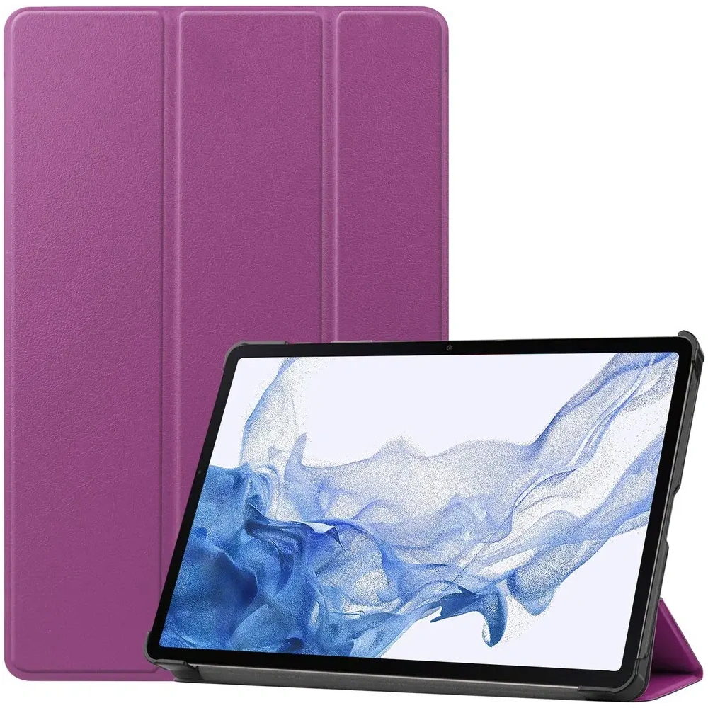 Hurtownia GSM - Bizon Case Tab Croc Samsung Galaxy Tab S8 / S7 violet închis - BIZ1768 - {ean13} - Hurt