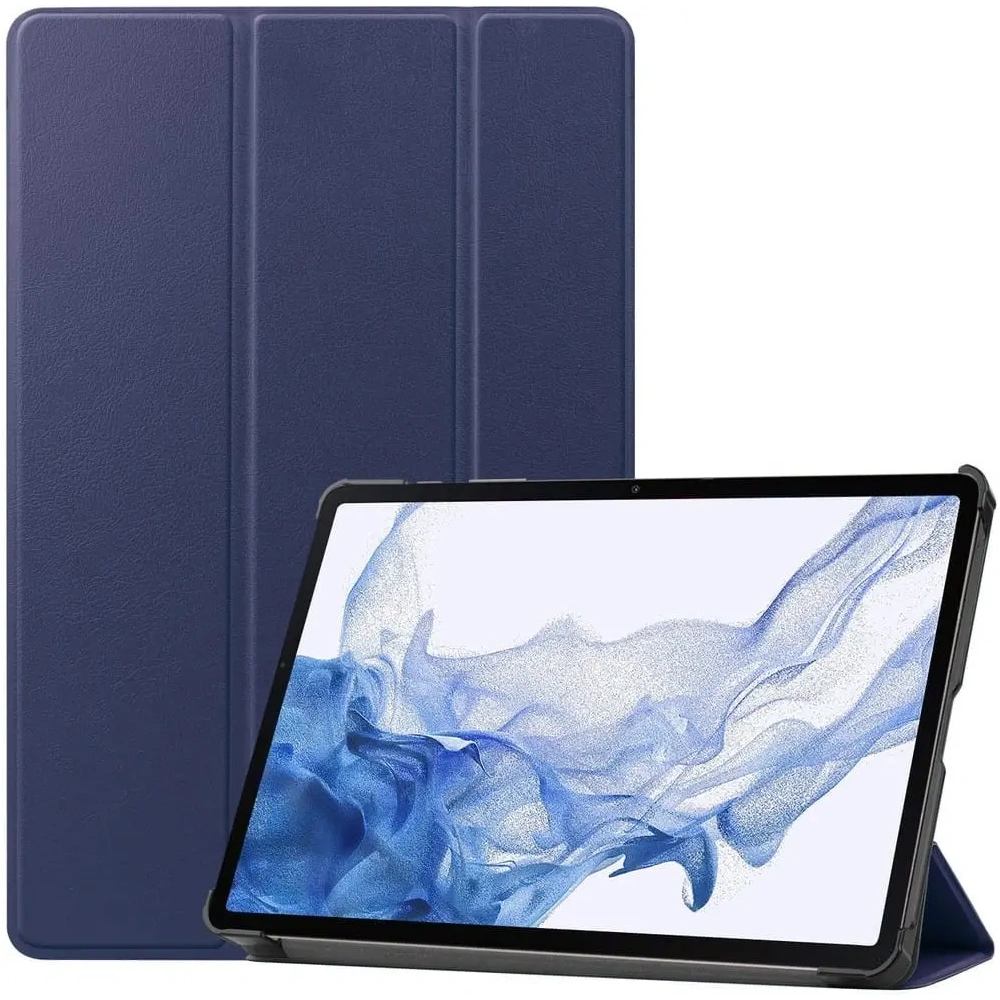 Hurtownia GSM - Bizon Case Tab Croc Samsung Galaxy Tab S8 / S7 tengerészkék - BIZ1769 - {ean13} - Hurt