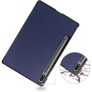 Hurtownia GSM - Bizon Case Tab Croc Samsung Galaxy Tab S8 / S7 tengerészkék - BIZ1769 - {ean13} - Hurt