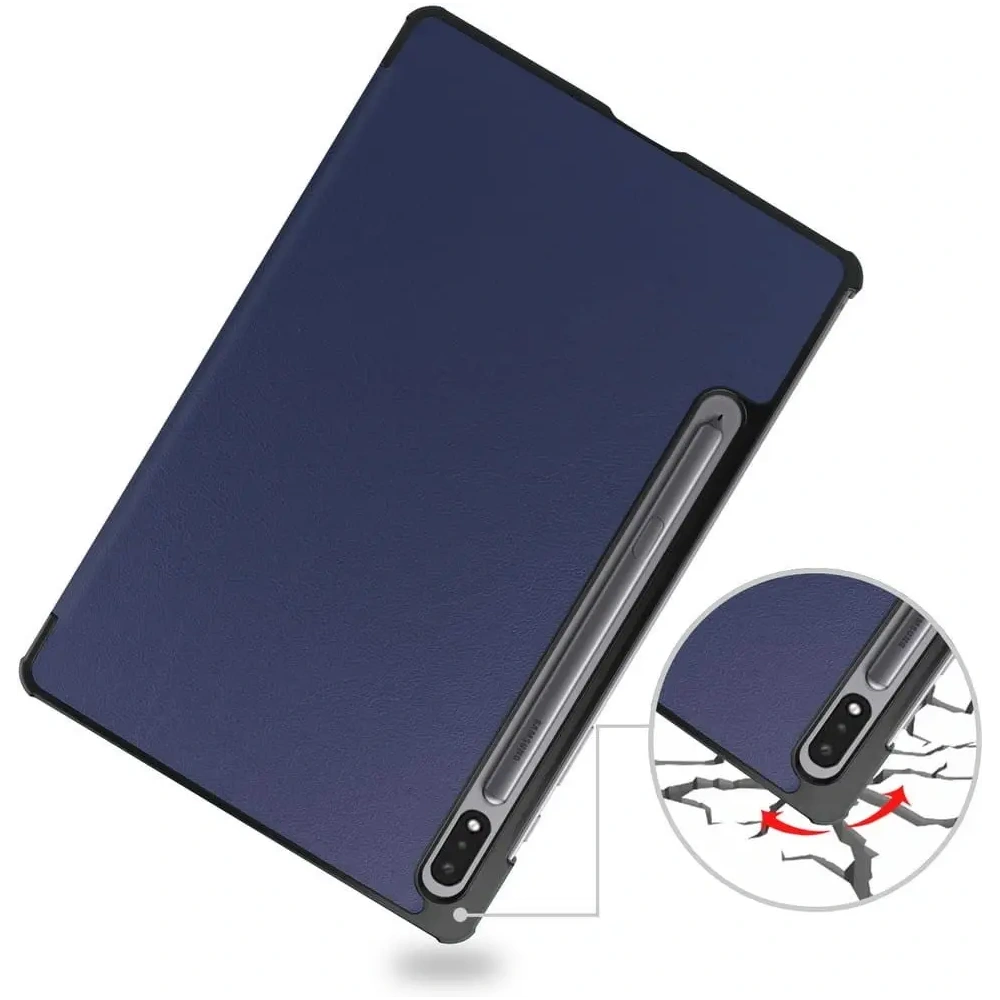 Hurtownia GSM - Bizon Case Tab Croc Samsung Galaxy Tab S8 / S7 tengerészkék - BIZ1769 - {ean13} - Hurt