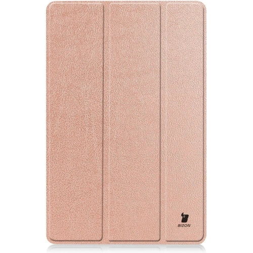 Etui Bizon Case Tab Croc do Samsung Galaxy Tab S8 / S7 różowozłote