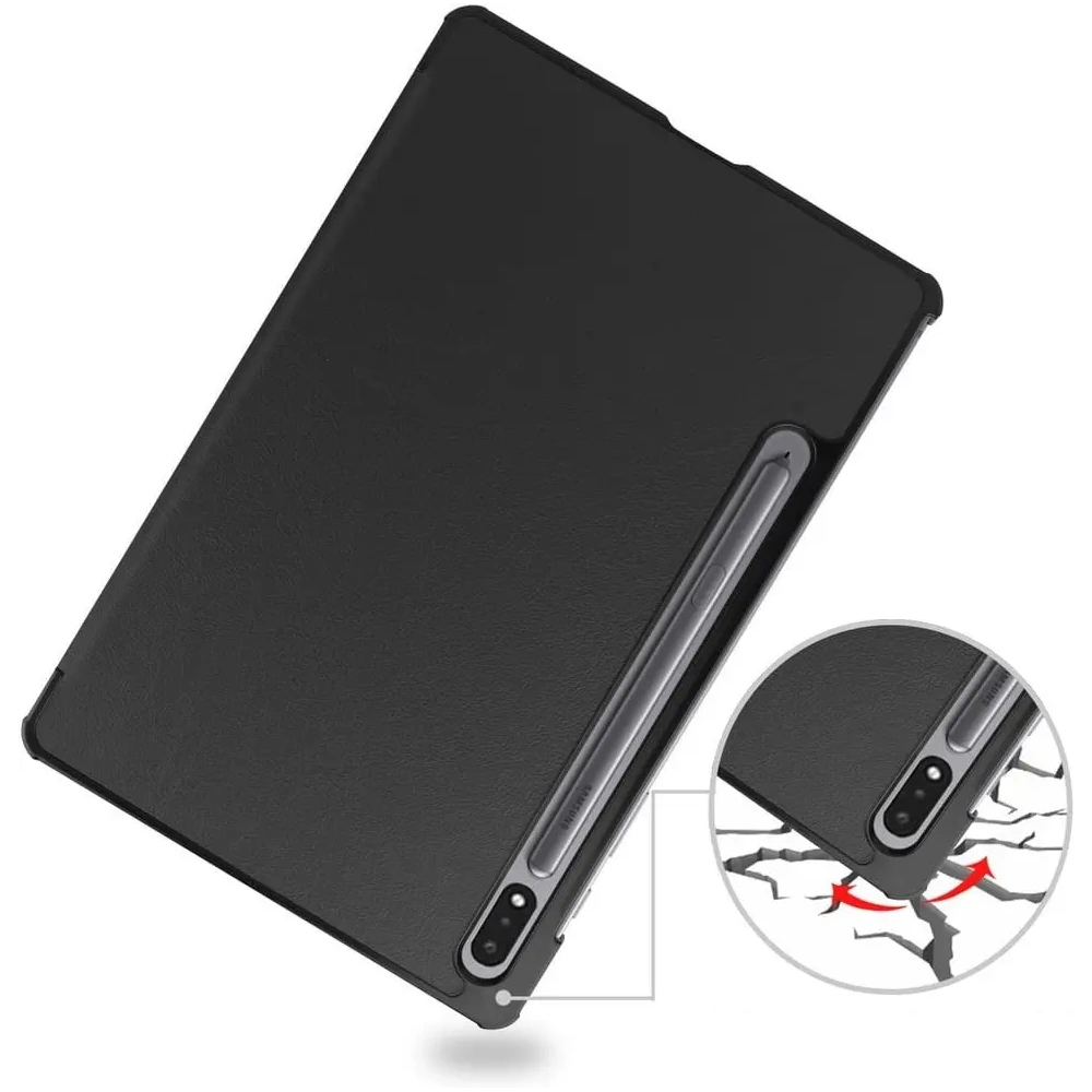 Hurtownia GSM - Bizon Case Tab Croc Samsung Galaxy Tab S8 / S7 fekete - BIZ1771 - {ean13} - Hurt