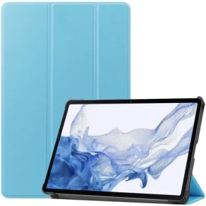 Hurtownia GSM - Caz Bizon Tab Croc Samsung Galaxy Tab S8 / S7 albastru - BIZ1772 - {ean13} - Hurt