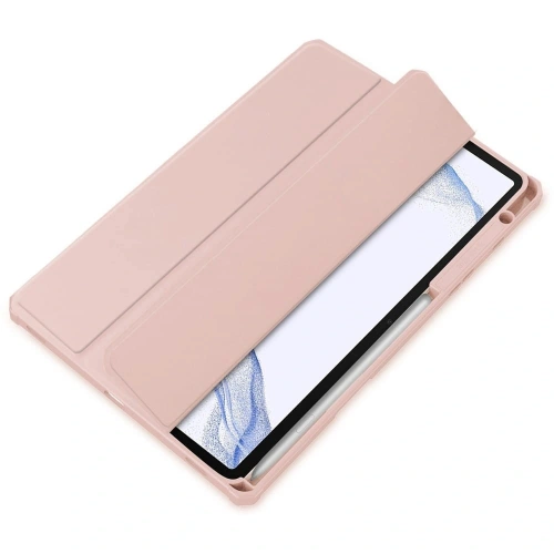 Etui Bizon Case Tab Clear Matt do Samsung Galaxy Tab S8 / S7 różowozłote