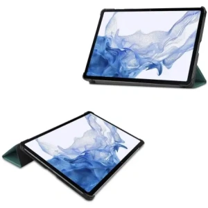 Hurtownia GSM - Bizon Carcasa Tab Croc Samsung Galaxy Tab S8 / S7 verde închis - BIZ1774 - {ean13} - Hurt