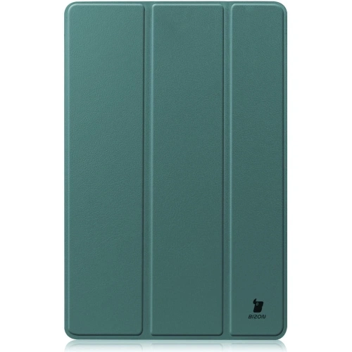 Etui Bizon Case Tab Croc do Samsung Galaxy Tab S8 / S7 ciemnozielone