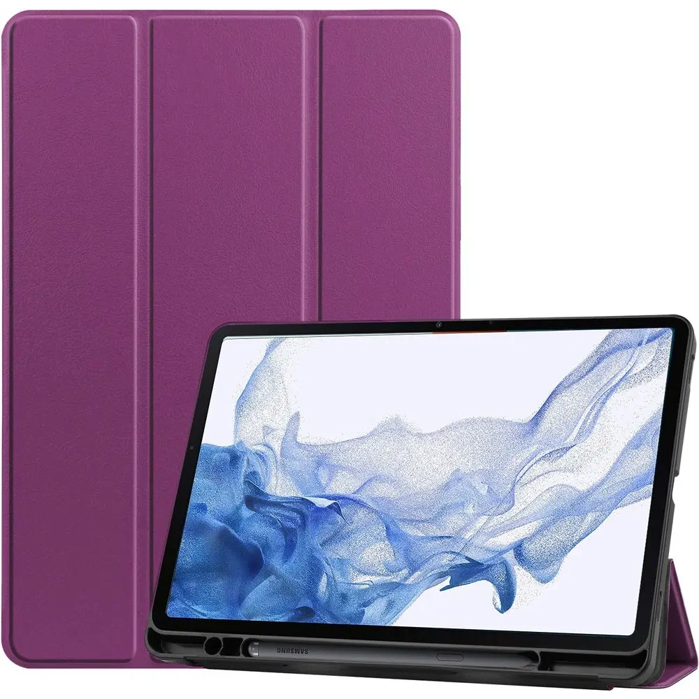 Hurtownia GSM - Bizon Case Tab Lizard Samsung Galaxy Tab S8 / S7 dunkel lila - BIZ1775 - {ean13} - Hurt
