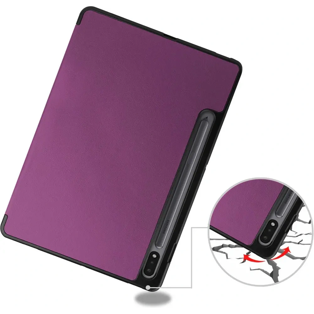 Hurtownia GSM - Bizon Case Tab Lizard Samsung Galaxy Tab S8 / S7 dunkel lila - BIZ1775 - {ean13} - Hurt