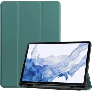 Hurtownia GSM - Bizon Case Tab Lizard Samsung Galaxy Tab S8 / S7 verde închis - BIZ1776 - {ean13} - Hurt