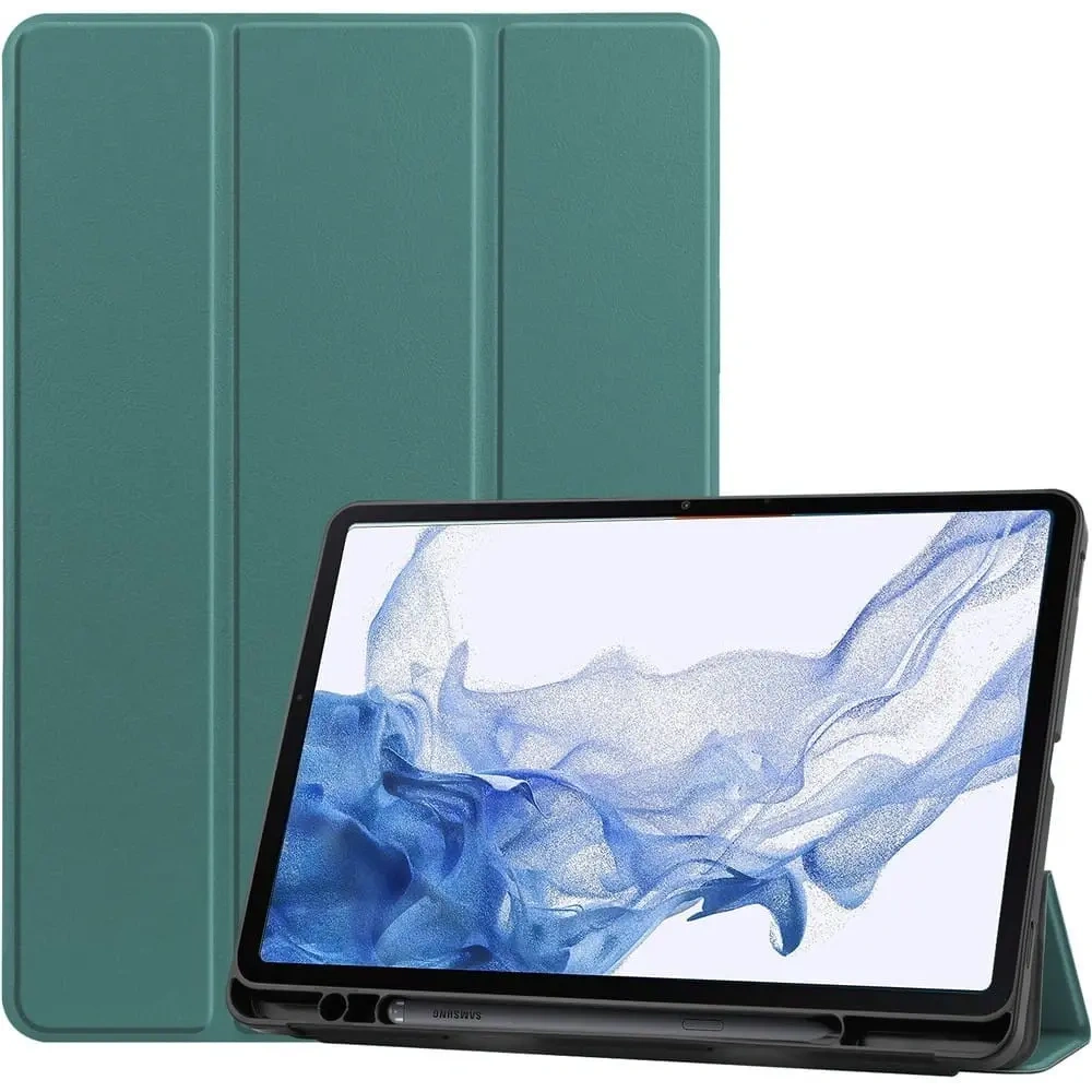 Wholesale Bizon Case Tab Lizard Samsung Galaxy Tab S8 / S7 dark green - BIZ1776 - {ean13} - Hurt