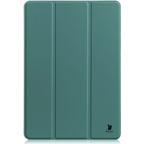 Etui Bizon Case Tab Lizard do Samsung Galaxy Tab S8 / S7 ciemnozielone