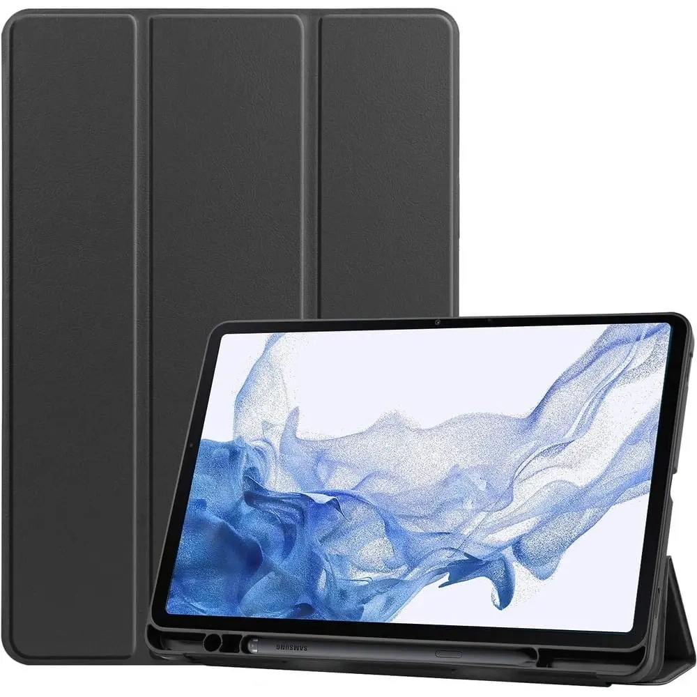 Hurtownia GSM - Bizon Case Tab Lizard Samsung Galaxy Tab S8 / S7 fekete - BIZ1777 - {ean13} - Hurt