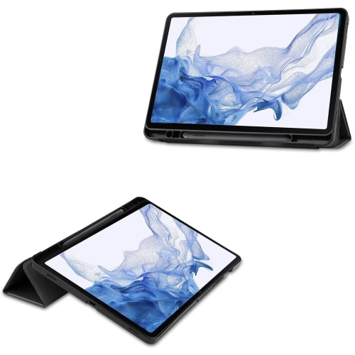 Etui Bizon Case Tab Lizard do Samsung Galaxy Tab S8 / S7 czarne