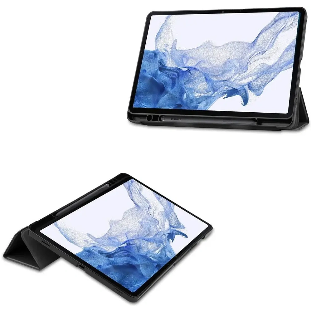 Hurtownia GSM - Etui Bizon Case Tab Lizard do Samsung Galaxy Tab S8 / S7 czarne - BIZ1777 - {ean13} - Hurt