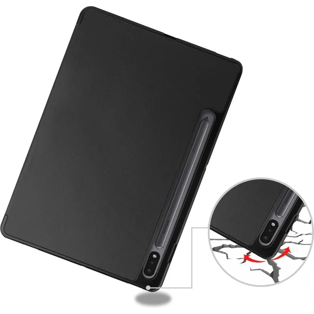 Hurtownia GSM - Etui Bizon Case Tab Lizard do Samsung Galaxy Tab S8 / S7 czarne - BIZ1777 - {ean13} - Hurt