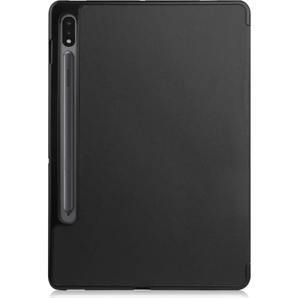 Hurtownia GSM - Bizon Case Tab Lizard Samsung Galaxy Tab S8 / S7 negru - BIZ1777 - {ean13} - Hurt