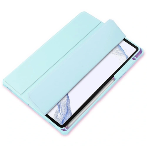 Etui Bizon Case Tab Clear Matt do Samsung Galaxy Tab S8 / S7 błękitne
