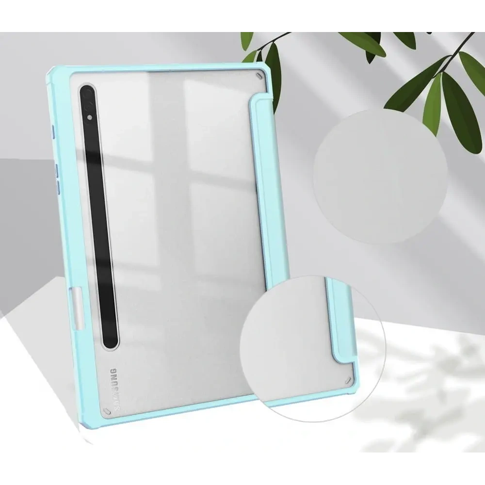 Hurtownia GSM - Etui Bizon Case Tab Clear Matt do Samsung Galaxy Tab S8 / S7 modré - BIZ1778 - {ean13} - Hurt