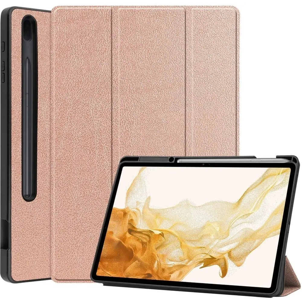 Hurtownia GSM - Bizon Case Tab Lizard Samsung Galaxy Tab S8 Plus / S7 Plus roségold - BIZ1779 - {ean13} - Hurt