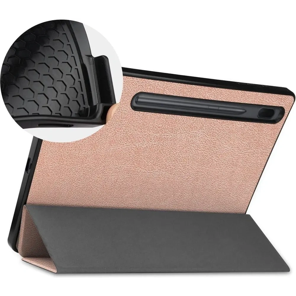 Hurtownia GSM - Bizon Case Tab Lizard Samsung Galaxy Tab S8 Plus / S7 Plus roségold - BIZ1779 - {ean13} - Hurt