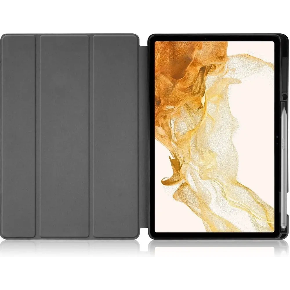 Hurtownia GSM - Etui Bizon Case Tab Lizard do Samsung Galaxy Tab S8 Plus / S7 Plus růžovo-zlaté - BIZ1779 - {ean13} - Hurt