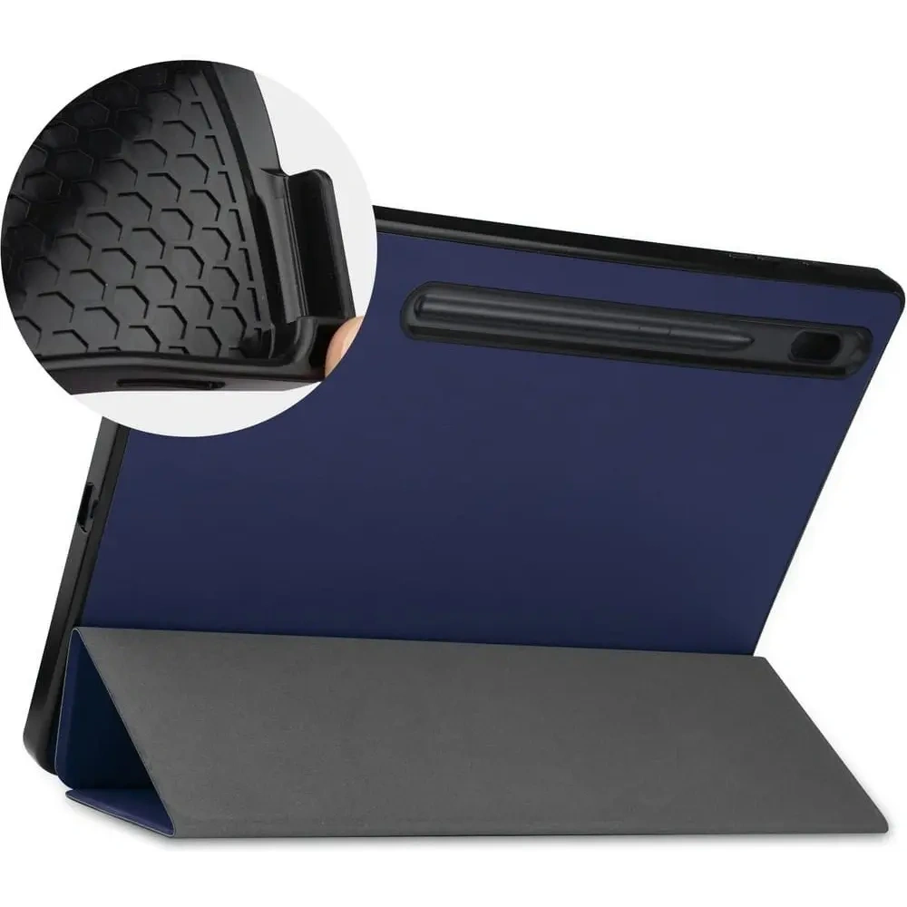 Wholesale Bizon Case Tab Lizard Samsung Galaxy Tab S8 Plus / S7 Plus navy blue - BIZ1780 - {ean13} - Hurt