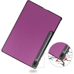 Hurtownia GSM - Bizon Case Tab Croc Samsung Galaxy Tab S8 Plus / S7 Plus violet închis - BIZ1781 - {ean13} - Hurt