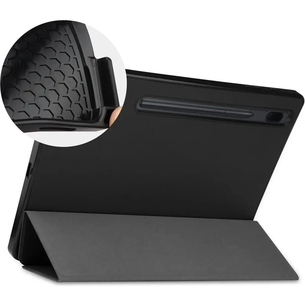 Hurtownia GSM - Etui Bizon Case Tab Lizard do Samsung Galaxy Tab S8 Plus / S7 Plus czarne - BIZ1782 - {ean13} - Hurt