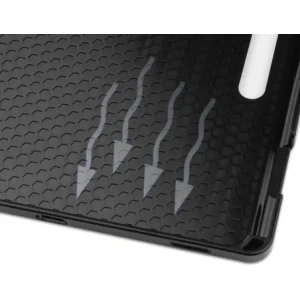 Hurtownia GSM - Bizon Case Tab Lizard Samsung Galaxy Tab S8 Plus / S7 Plus negru - BIZ1782 - {ean13} - Hurt