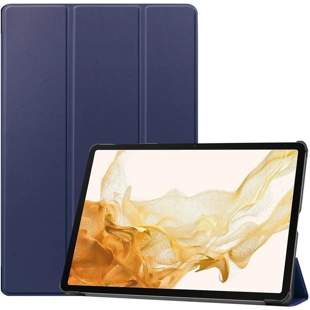 Hurtownia GSM - Bizon Case Tab Croc Samsung Galaxy Tab S8 Plus / S7 Plus albastru închis - BIZ1783 - {ean13} - Hurt