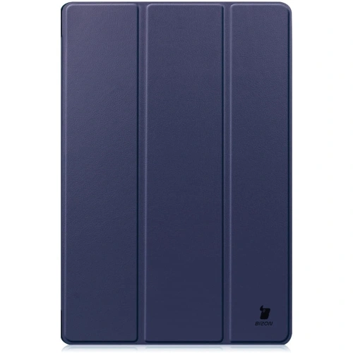 Etui Bizon Case Tab Croc do Samsung Galaxy Tab S8 Plus / S7 Plus granatowe