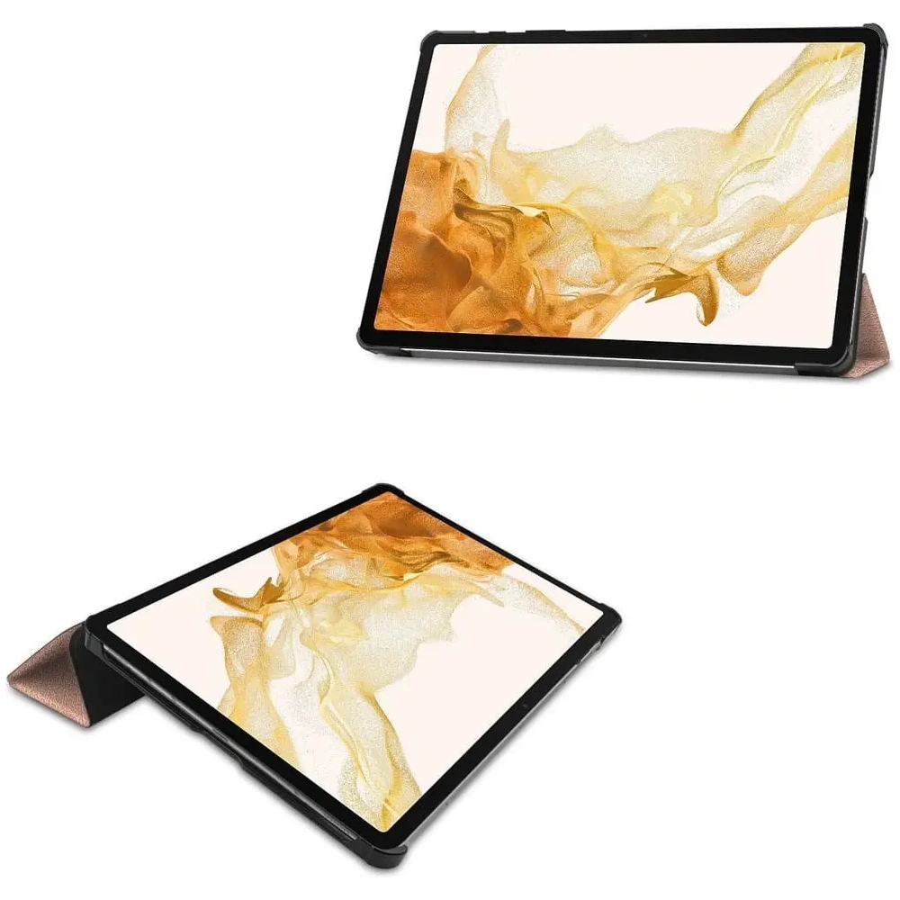 Wholesale Bizon Case Tab Croc Samsung Galaxy Tab S8 Plus / S7 Plus rose gold - BIZ1784 - {ean13} - Hurt