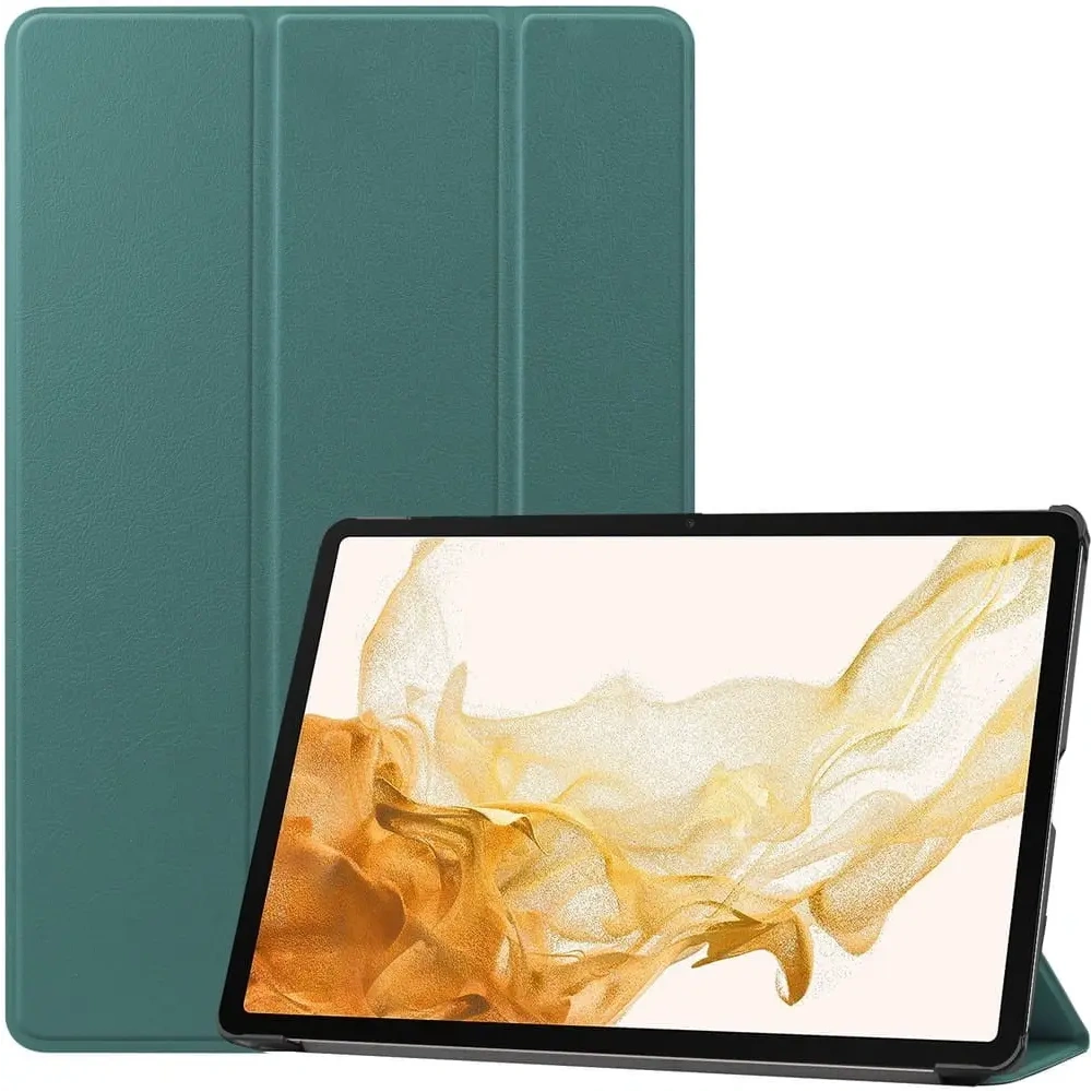 Wholesale Bizon Case Tab Croc Samsung Galaxy Tab S8 Plus / S7 Plus dark green - BIZ1786 - {ean13} - Hurt