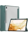 Bizon Case Tab Clear Matt Samsung Galaxy Tab S8 Plus / S7 Plus / S7 FE dark green