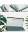 Hurtownia GSM - Etui Bizon Case Tab Clear Matt do Samsung Galaxy Tab S8 Plus / S7 Plus / S7 FE tmavě zelené - BIZ1787 - {ean13} - Hurt