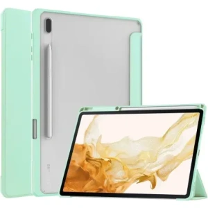 Hurtownia GSM - Bizon Case Tab Clear Matt Samsung Galaxy Tab S8 Plus / S7 Plus / S7 FE mint - BIZ1788 - {ean13} - Hurt