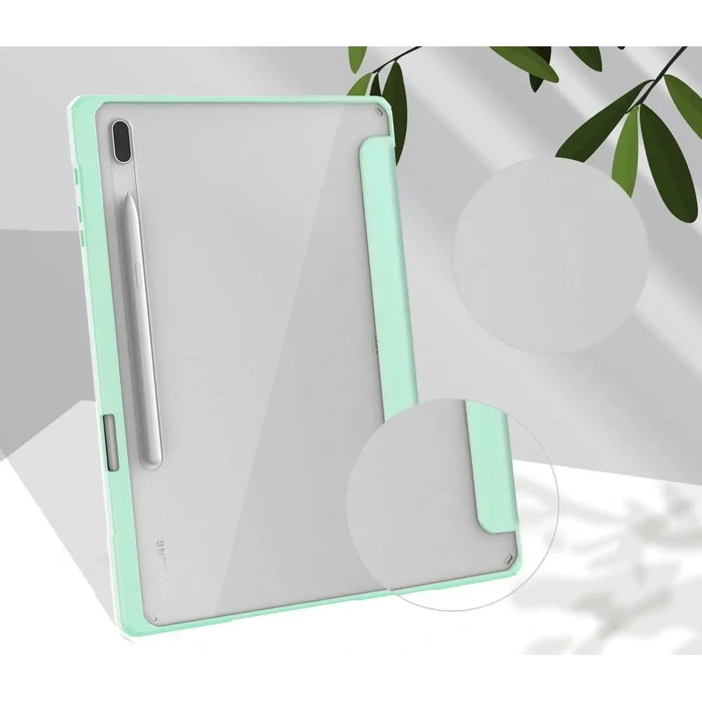 Hurtownia GSM - Bizon Case Tab Clear Matt Samsung Galaxy Tab S8 Plus / S7 Plus / S7 FE mint - BIZ1788 - {ean13} - Hurt