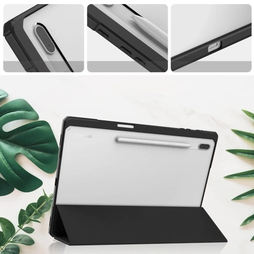 Etui Bizon Case Tab Clear Matt do Samsung Galaxy Tab S8 Plus / S7 Plus / S7 FE czarne