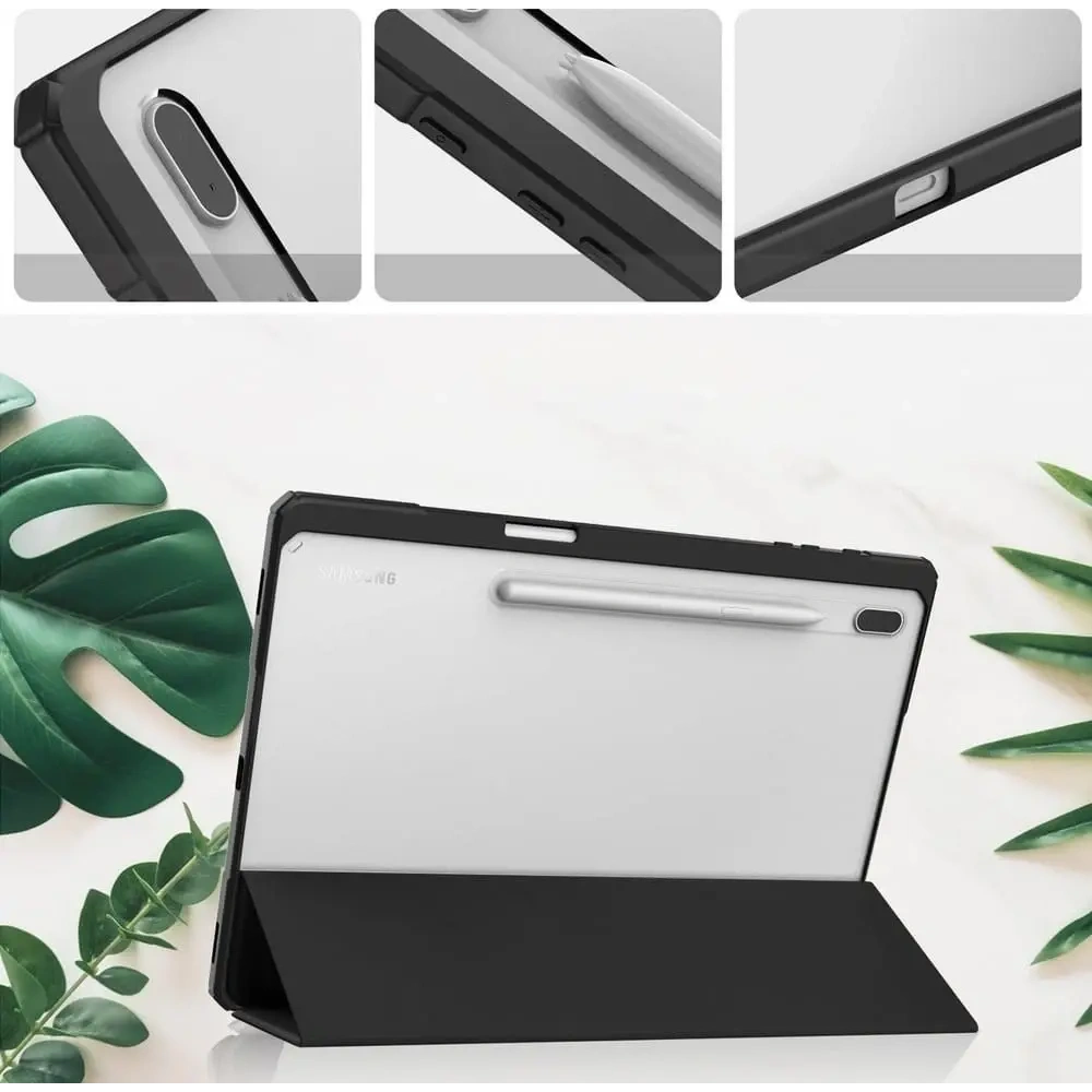 Hurtownia GSM - Bizon Case Tab Clear Matt Samsung Galaxy Tab S8 Plus / S7 Plus / S7 FE schwarz - BIZ1789 - {ean13} - Hurt