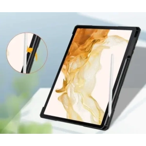 Hurtownia GSM - Bizon tok Tab Átlátszó Matt Samsung Galaxy Tab S8 Plus / S7 Plus / S7 FE fekete - BIZ1789 - {ean13} - Hurt