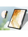 Hurtownia GSM - Bizon tok Tab Átlátszó Matt Samsung Galaxy Tab S8 Plus / S7 Plus / S7 FE fekete - BIZ1789 - {ean13} - Hurt