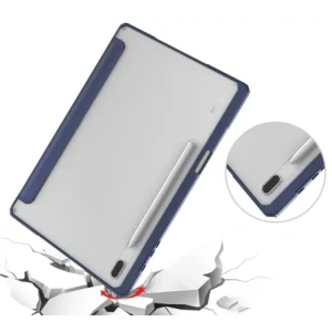 Hurtownia GSM - Bizon Caz Tab Clar Mat Samsung Galaxy Tab S8 Plus / S7 Plus / S7 FE albastru marin - BIZ1790 - {ean13} - Hurt