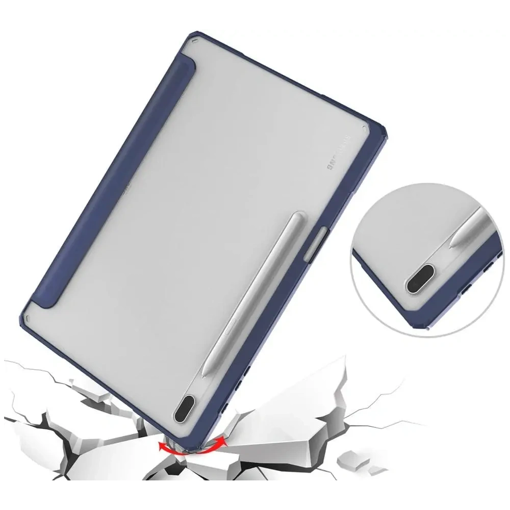 Hurtownia GSM - Bizon Case Tab Clear Matt Samsung Galaxy Tab S8 Plus / S7 Plus / S7 FE marineblau - BIZ1790 - {ean13} - Hurt
