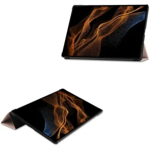 Hurtownia GSM - Bizon Case Tab Croc Samsung Galaxy Tab S8 Ultra aur roz - BIZ1791 - {ean13} - Hurt
