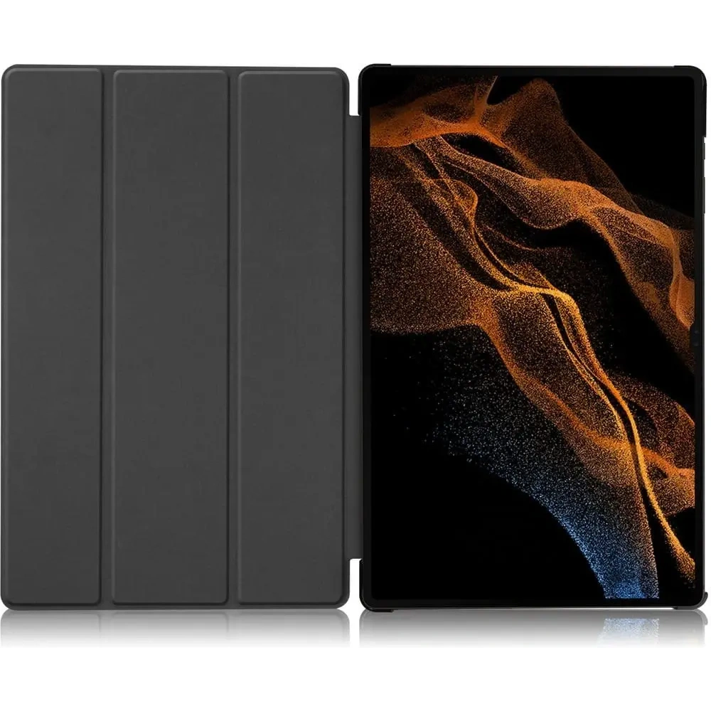 Hurtownia GSM - Etui Bizon Case Tab Croc do Samsung Galaxy Tab S8 Ultra tmavě zelené - BIZ1792 - {ean13} - Hurt