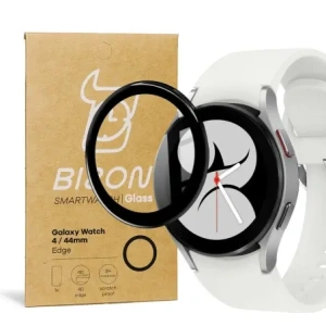 Hurtownia GSM - Sklo hybridní Bizon Glass Edge pro Samsung Galaxy Watch 4 44 mm černé - BIZ1794 - {ean13} - Hurt